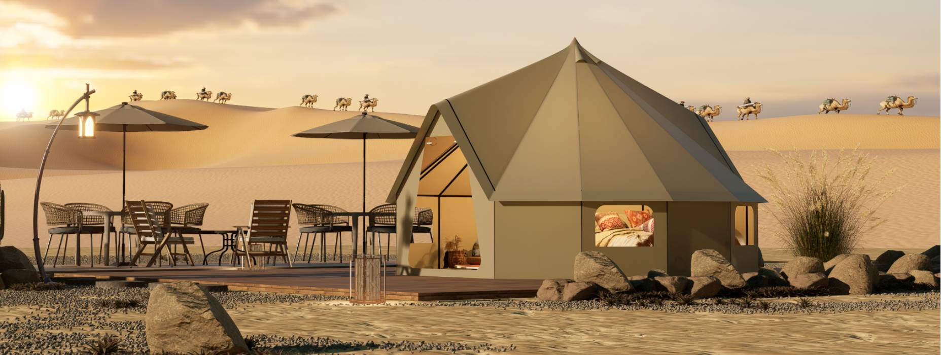 聂荣县露营酒店帐篷产品